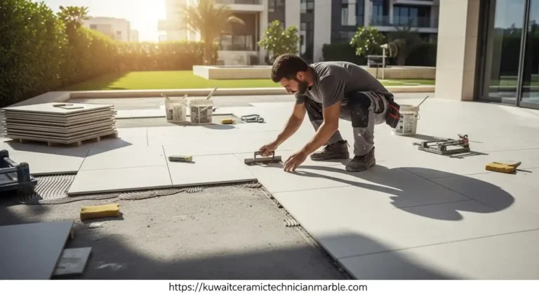 فني تركيب سيراميك فنيطيس – خبرة واتقان مع أفضل معلم سيراميك بالكويت
